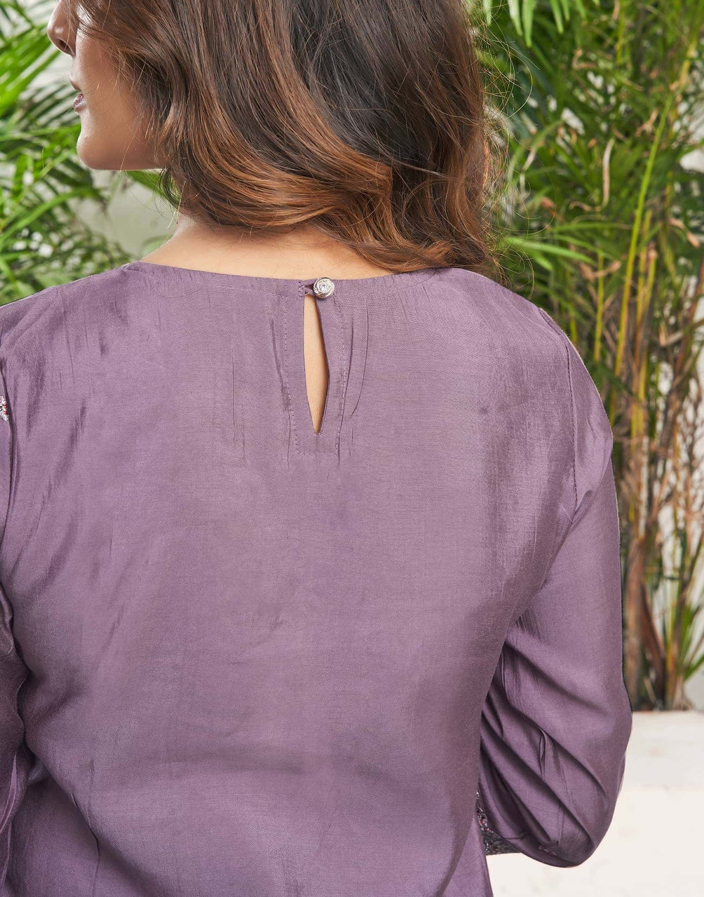 Silk Dyed, Sequence and Embroidery Work and Embroidery Lace Straight Kurta with Pant & Dupatta