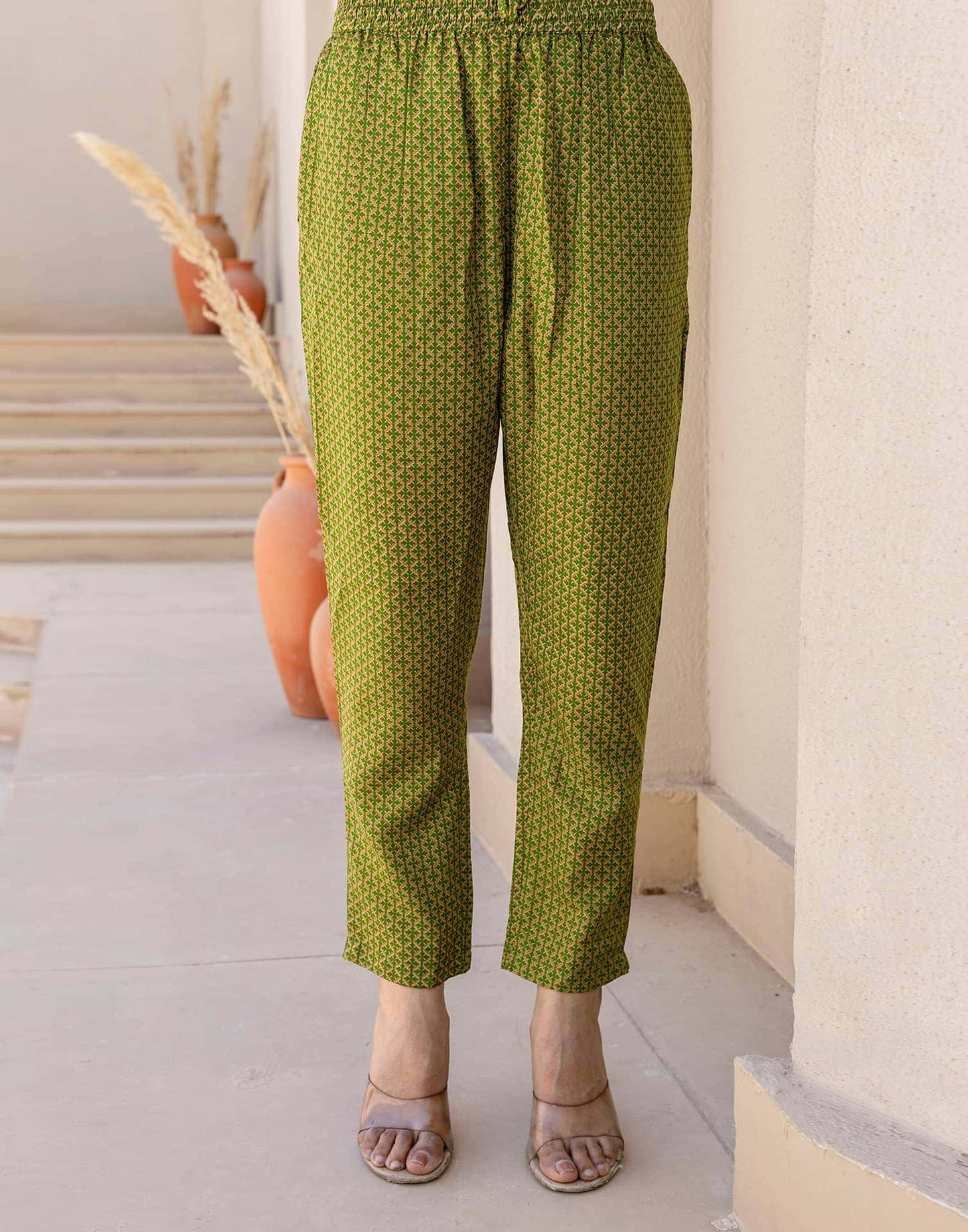 Cotton Embroidery and Sequins Work, Printed