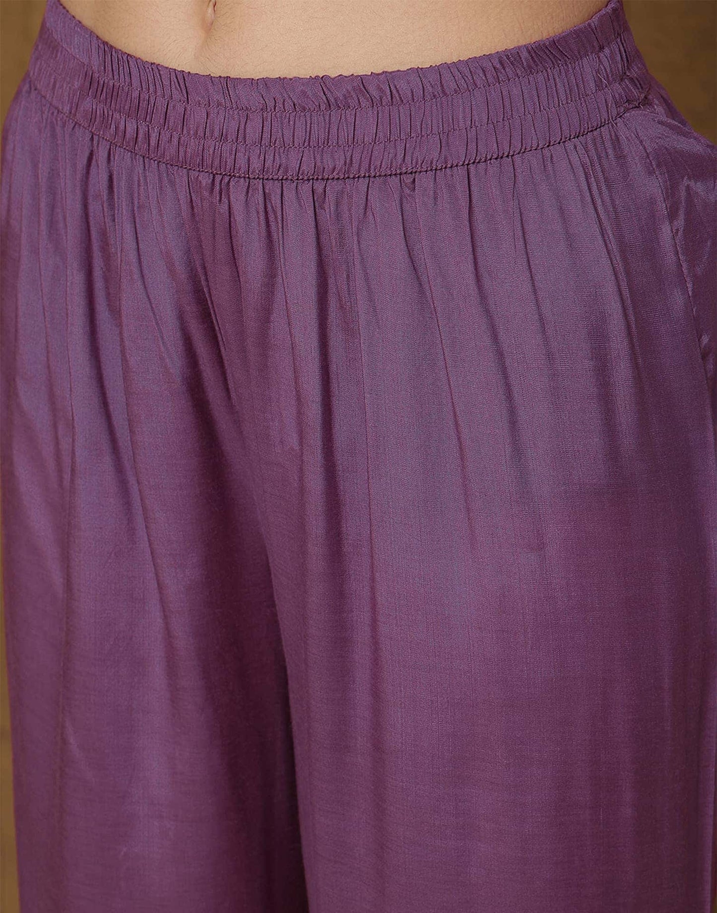 Silk Printed, Weaving and Mirror Work Straight Kurta with Pant & Dupatta