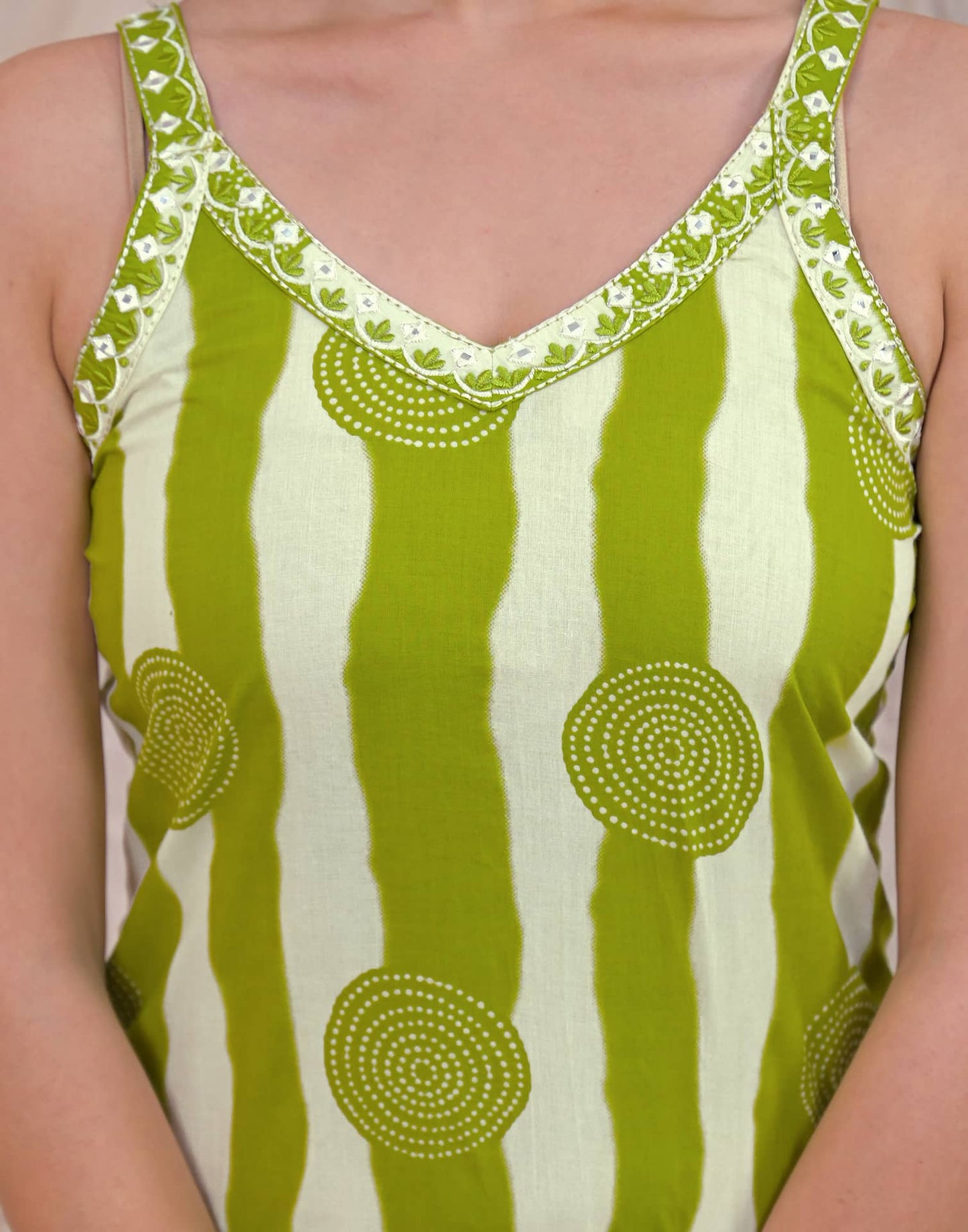 Cotton Printed Straight Kurta with Pant & Dupatta