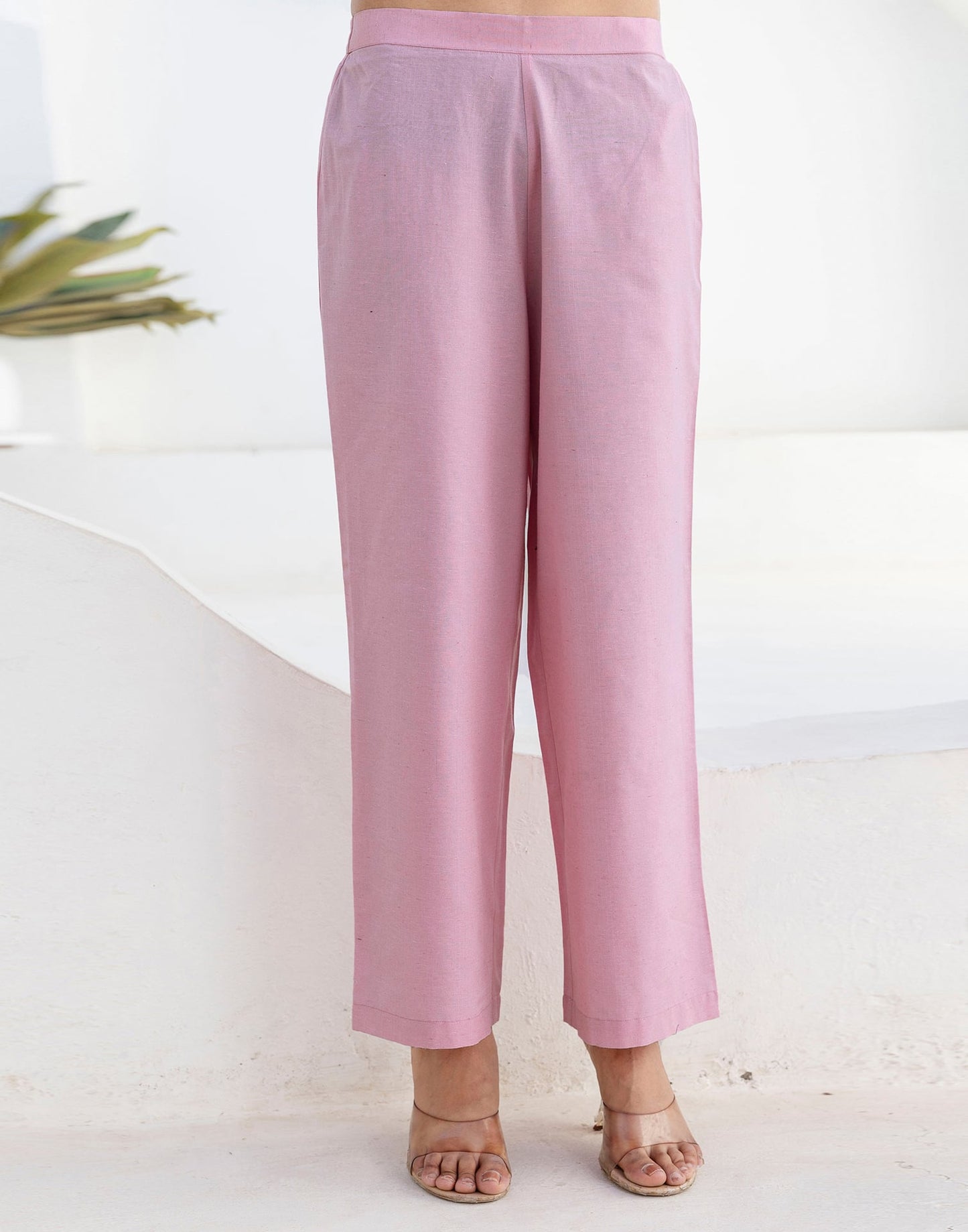 Cotton Printed A-Line Sleeveless Kurta with Pant & Dupatta