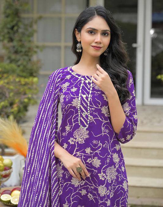 cotton kurta sets with dupatta
