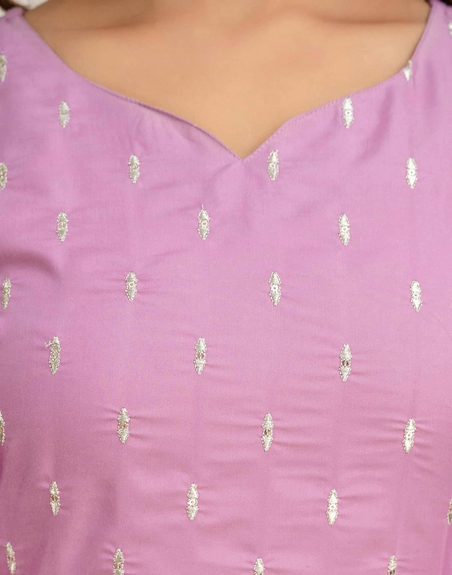 Rayon Straight Kurta Set with Sequence Embroidery under 1000