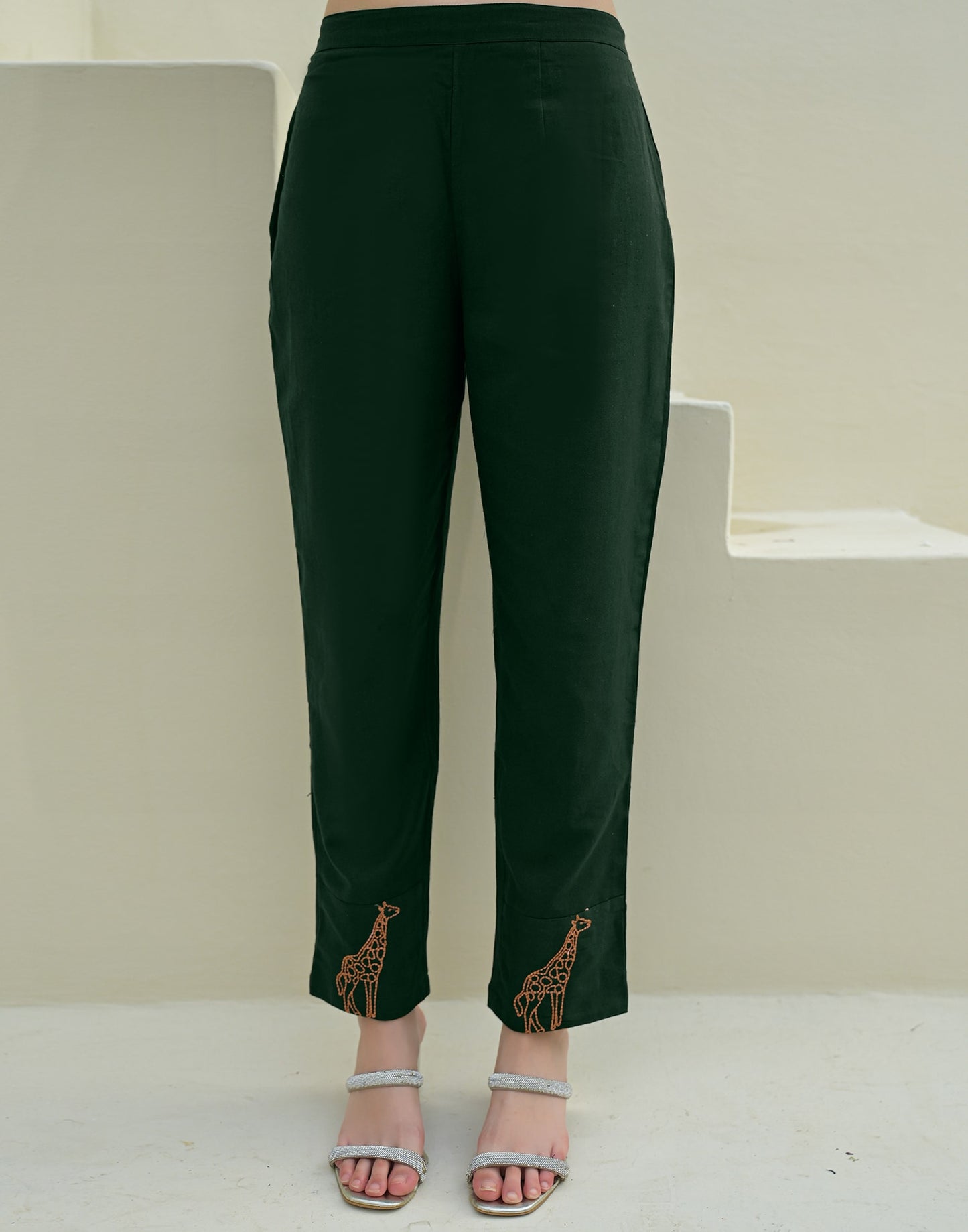 Cotton Printed Boat Neck Co-ord Set