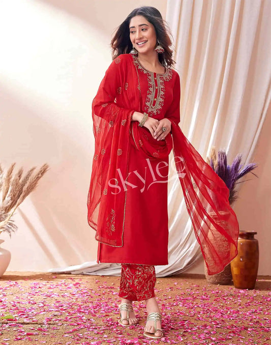 affordable ethnic wear kurta set for women by skylee
