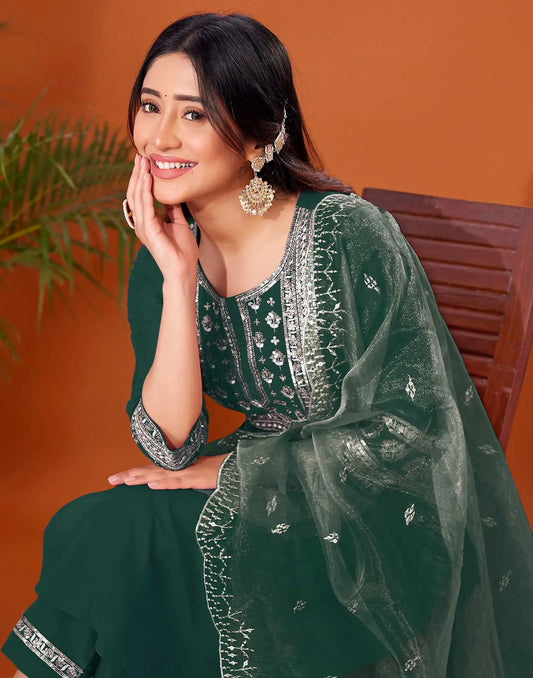 affordable round neck kurta set