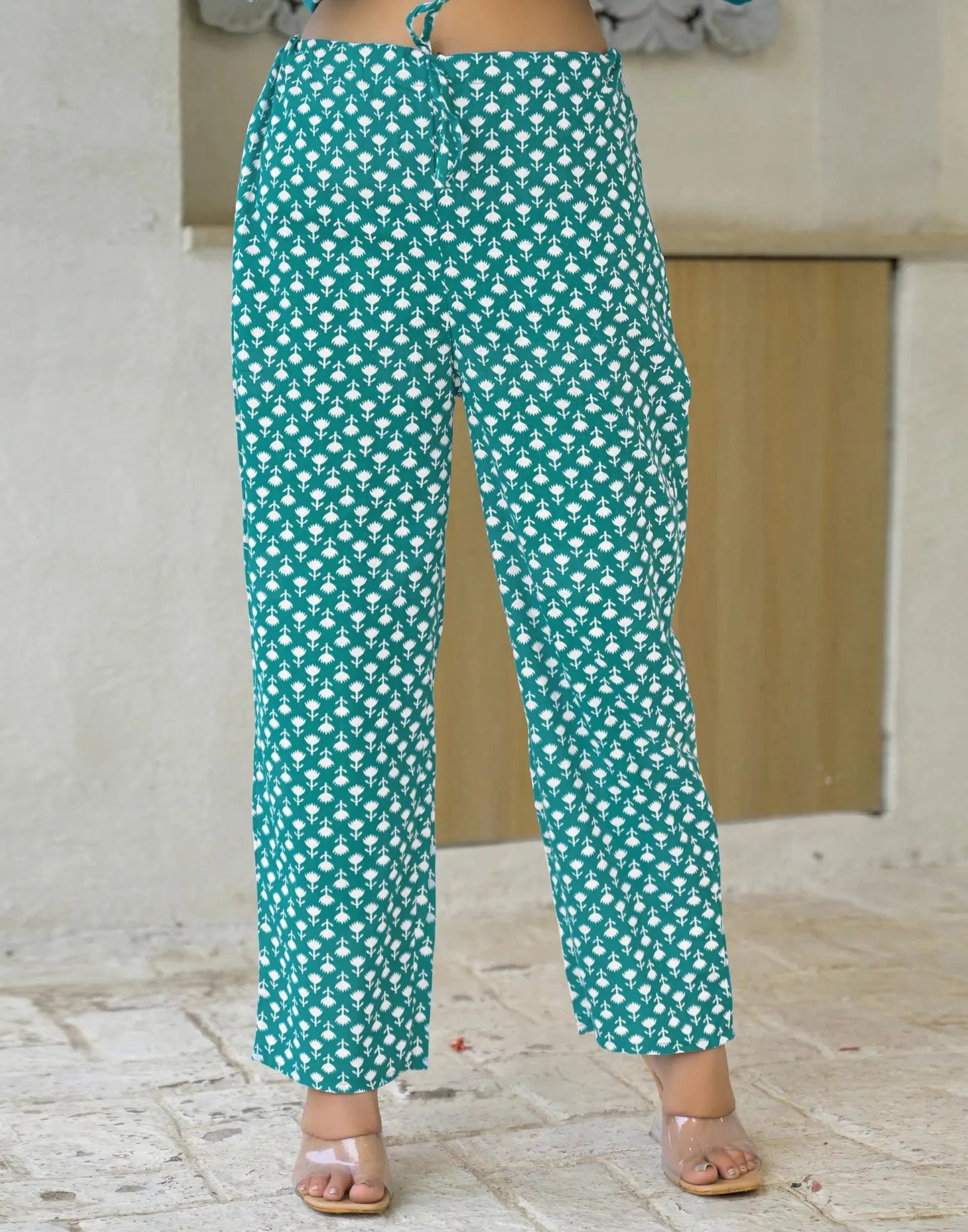 Cotton Embroidered V-Neck Straight Kurta with Pant & Dupatta