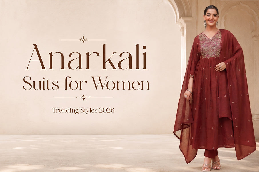 Anarkali Suits for Women: Trending Designs, Rich-Looking Styles & Elegant Wedding Wear
