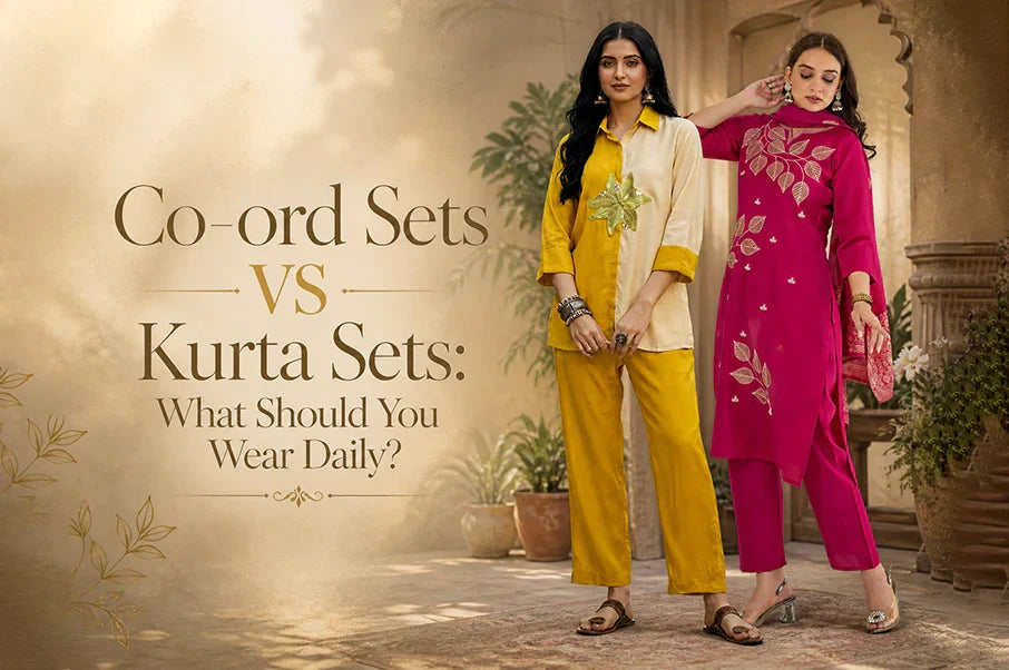 Co-Ord Sets vs Kurta Sets: What Should You Wear Daily?