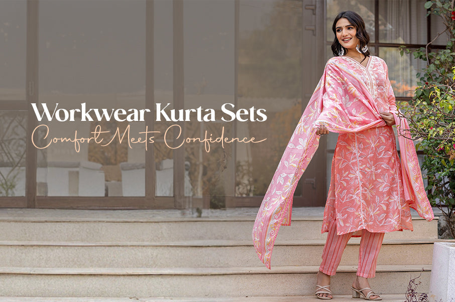 Workwear Kurta Sets: Comfort Meets Confidence