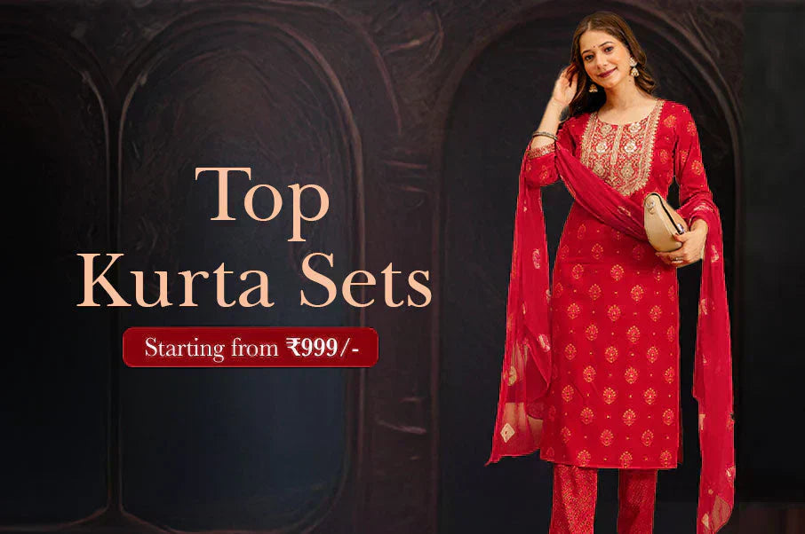 Top Kurta Sets Starting at just ₹999
