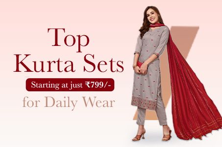 Daily Wear Kurta Sets Starting at Just ₹799