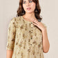 Rayon Printed Straight Kurti