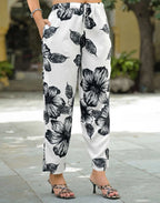 Skylee Rayon Printed Straight 3 Piece Kurta Set For Woman