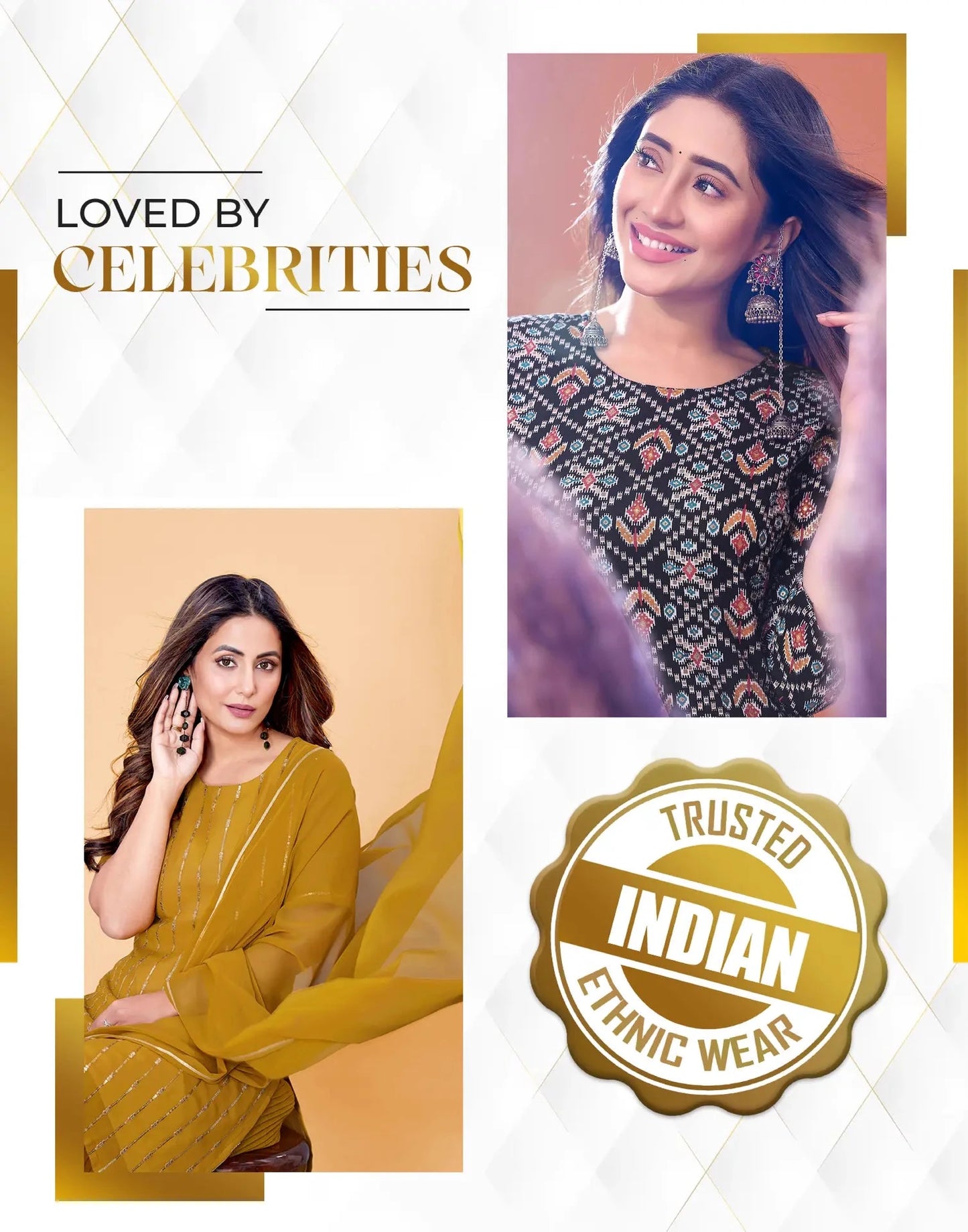 Cotton Printed Straight Kurta with Pant & Dupatta