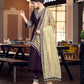 Silk Blend Sequins Embroidery Lace Straight Kurta with Pant & Dupatta