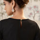 Cotton Blend Embroidered Straight Kurta with Pant & Dupatta