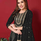 Rayon Embroidery and Lace Straight Kurta with Pant & Dupatta