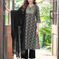 Cotton Blend Printed Straight Kurta with Pant & Dupatta