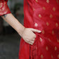 Silk Blend Jacquard Straight Kurta with Pant & Dupatta