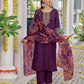 Silk Blend Embroidery, Sequence Work and lace Straight Kurta with Pant & Dupatta