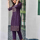 Cotton Blend Foil Printed and Gota Lace Straight Kurta with Pant & Dupatta