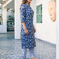Rayon Floral Printed and Lace Straight Kurta with Pant & Dupatta