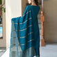 Cotton Blend Embroidery and Lace Straight Kurta with Pant & Dupatta