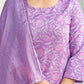 Rayon Printed Straight Kurta with Pant & Dupatta