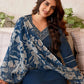 Cotton Blend Sequence, Embroidery Work and Gota Lace Straight Kurta with Pant & Dupatta