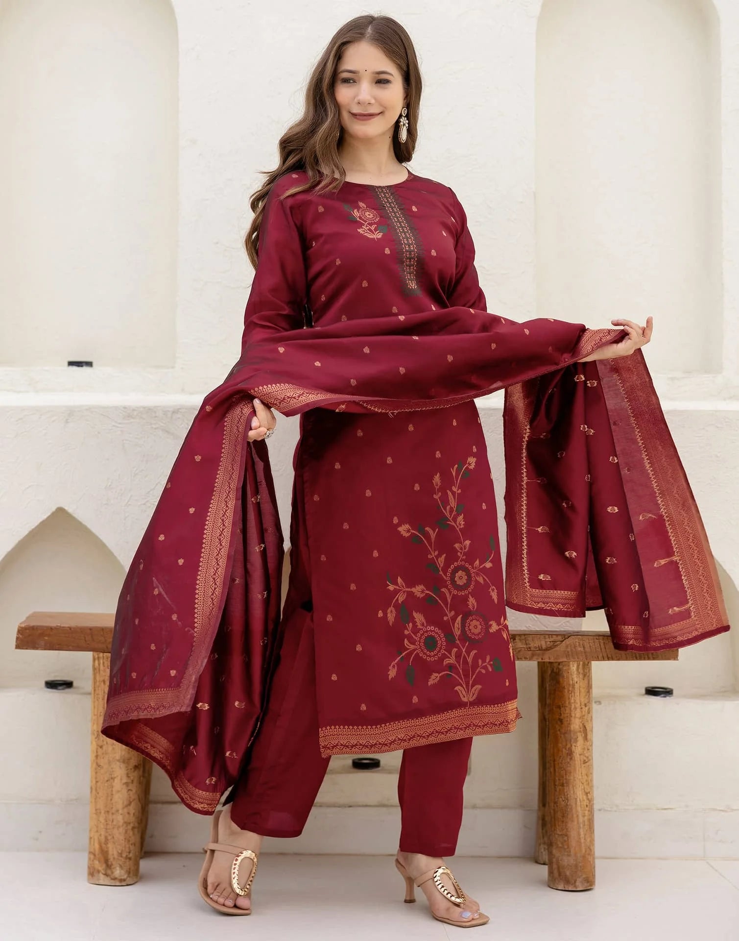 affordable festival kurta set 