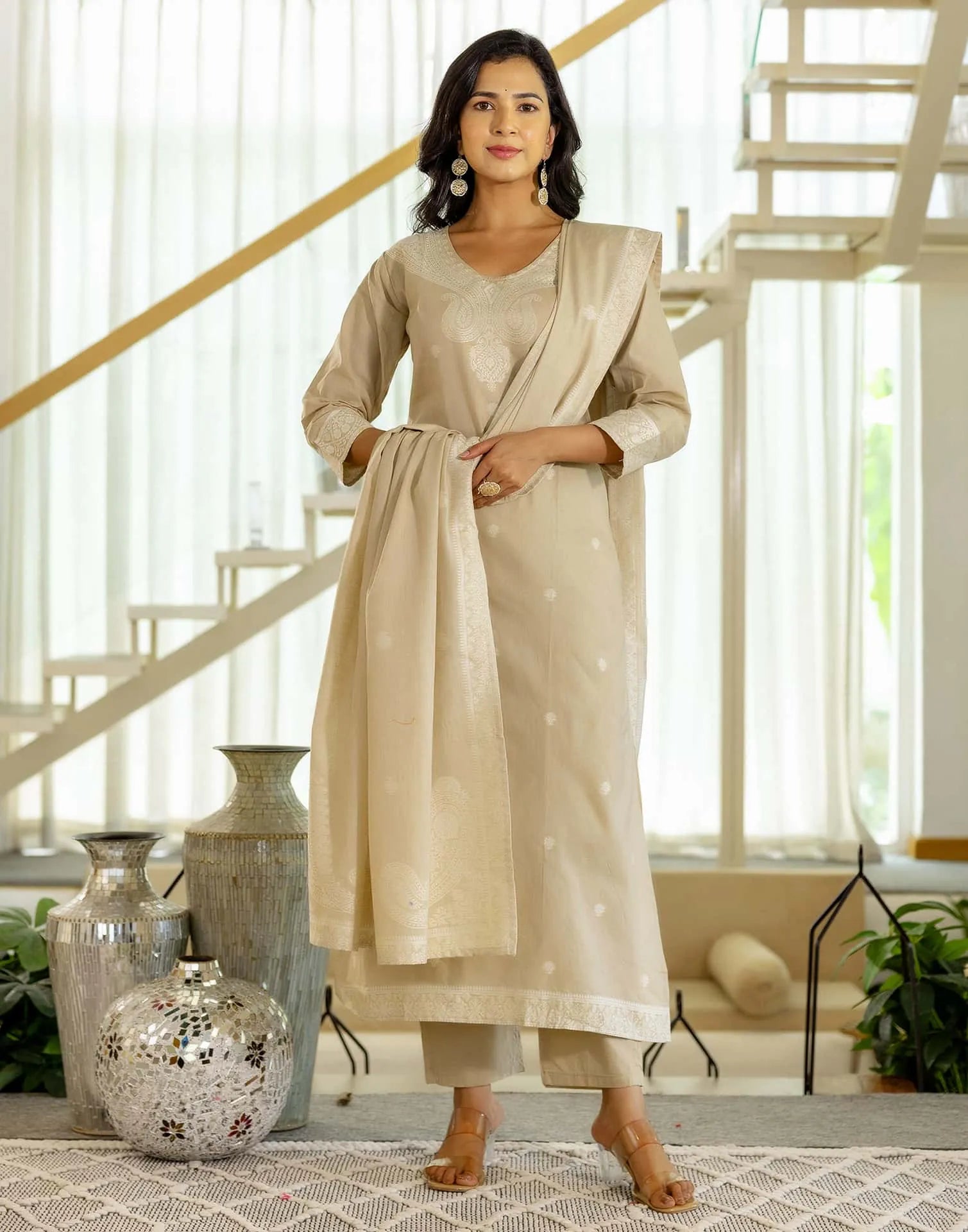 office wear kurta set for women by skylee 