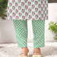 Rayon Blend Printed Straight Kurta with Pant & Dupatta