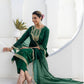 Silk Embroidery, Sequins Work and Gota Lace Straight Kurta with Pant & Dupatta