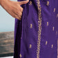 Silk Blend Embroidered Straight Kurta with Pant & Dupatta