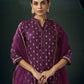 Cotton Blend Printed Straight Kurta with Pant & Dupatta