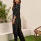 Rayon Blend Printed Straight Kurta with Pant & Dupatta