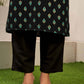 Rayon Blend Printed Straight Kurta with Pant & Dupatta