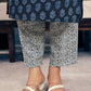 Cotton Floral Printed A-Line Kurta with Pant & Dupatta