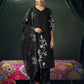 Silk Blend Embroidered Straight Kurta with Pant & Dupatta