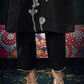 Silk Blend Embroidered Straight Kurta with Pant & Dupatta