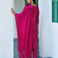 Silk Dyed, Sequence Embroidery Work, Embroidered Fabric Lace and Cotton Lace Straight Kurta with Pant & Dupatta