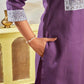 Cotton Blend Embroidered Straight Kurta with Pant & Dupatta