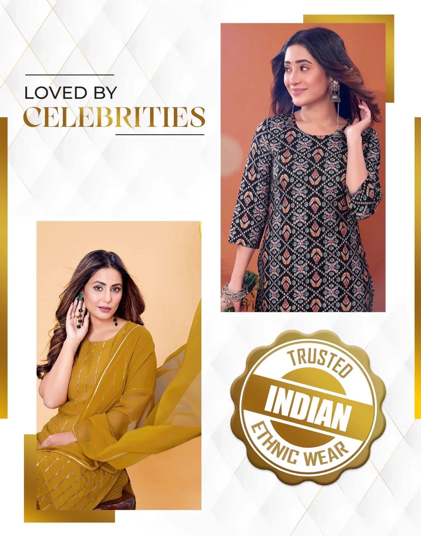 Silk Embroidered Straight Kurta with Pant & Dupatta