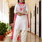 White Cotton Kurta Set for Women, Cotton Kurti Set for Women