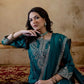 Blue Silk Embroidered Kurta Set with Pant & Dupatta