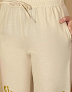 cotton co ord set for women