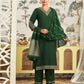 Silk Blend Embroidered Straight Kurta with Pant & Dupatta