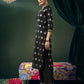Silk Blend Embroidered Straight Kurta with Pant & Dupatta