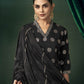 Silk Blend Embroidered Straight Kurta with Pant & Dupatta